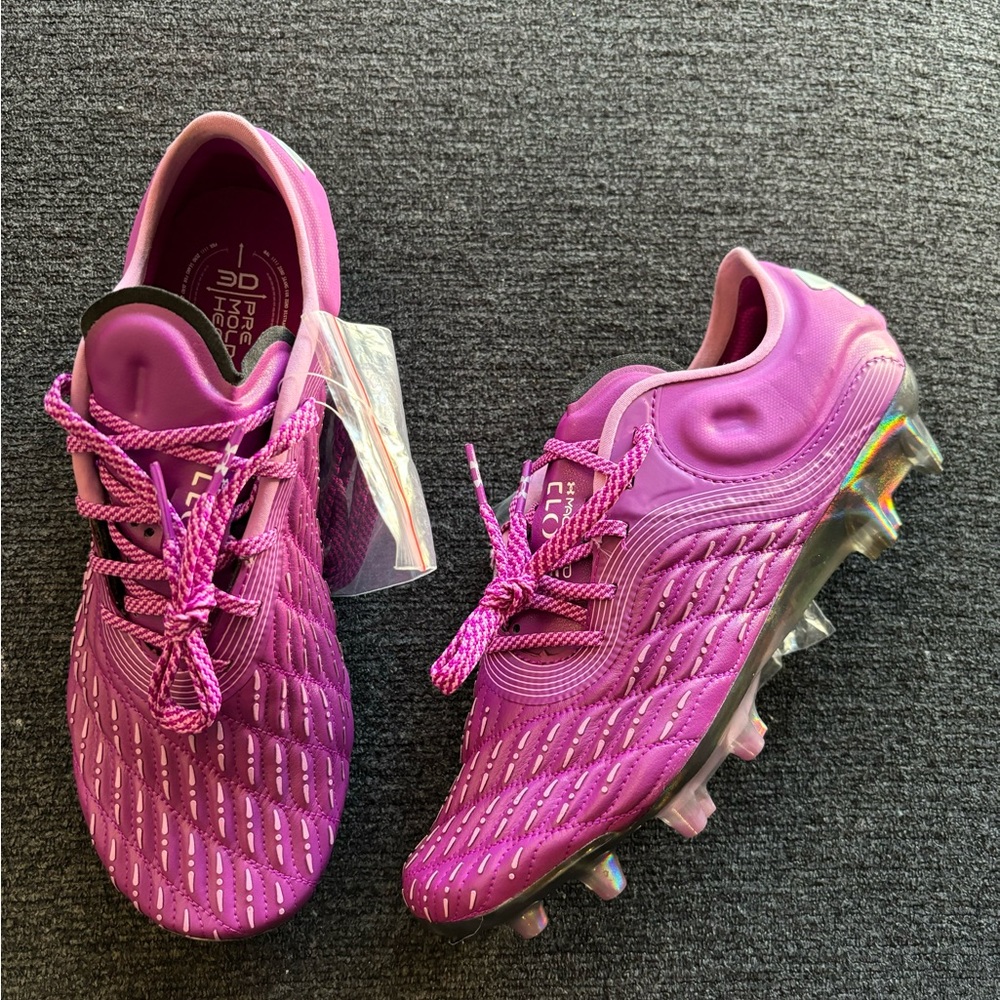 Under Armour Clone Magnetico Elite 3 FG “Mystic Magenta” Women’s Soccer Cleats 8